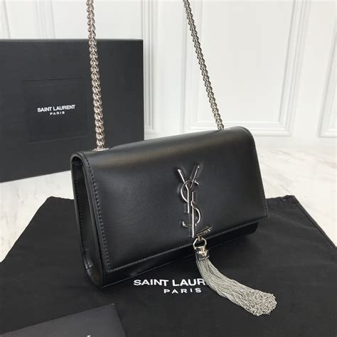 used YSL purse authenticity